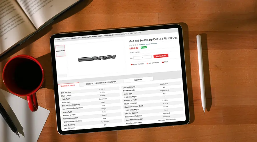 Product data cleansing for a B2B ecommerce store
