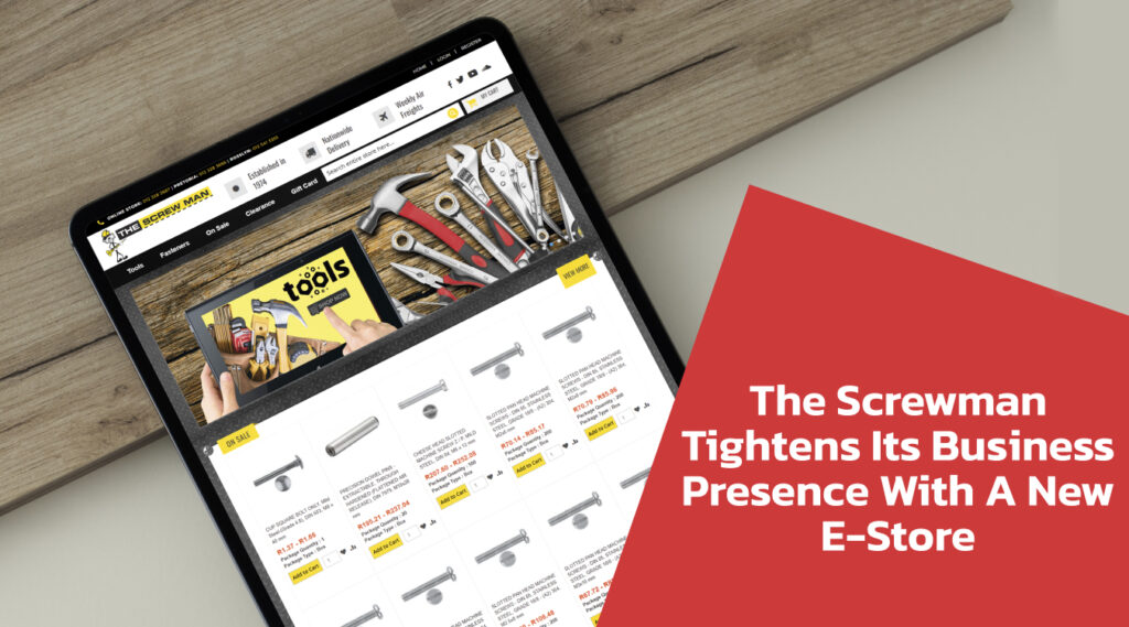 The Screwman fastener and hand-tools ecommerce store