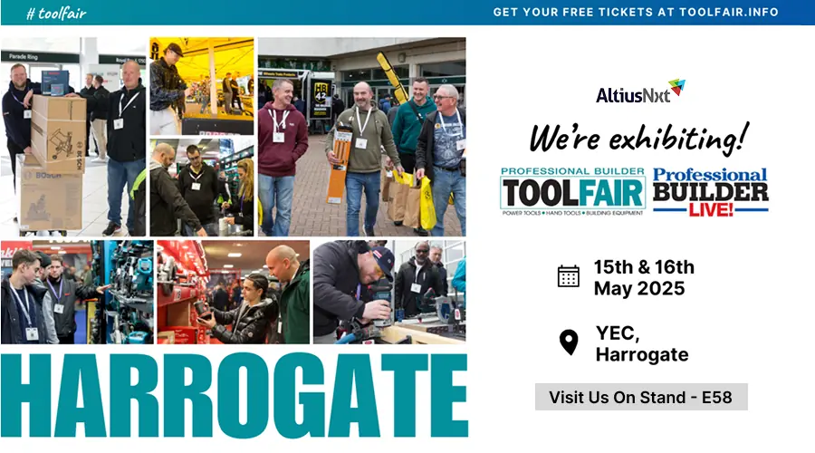 TOOLFAIR HARROGATE 2025 – 15th & 16th May
